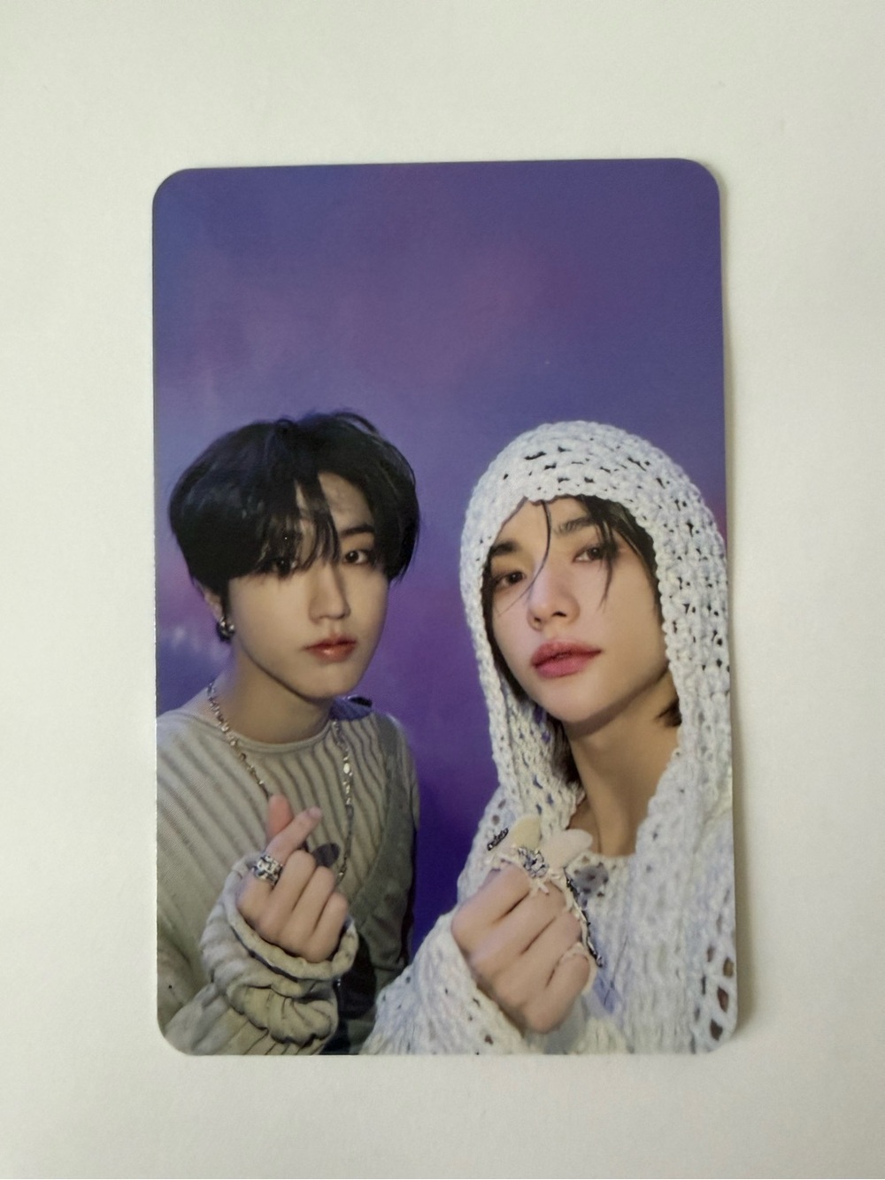 Stray Kids SKZ Han and Hyunjin Rockstar Unit Photocard